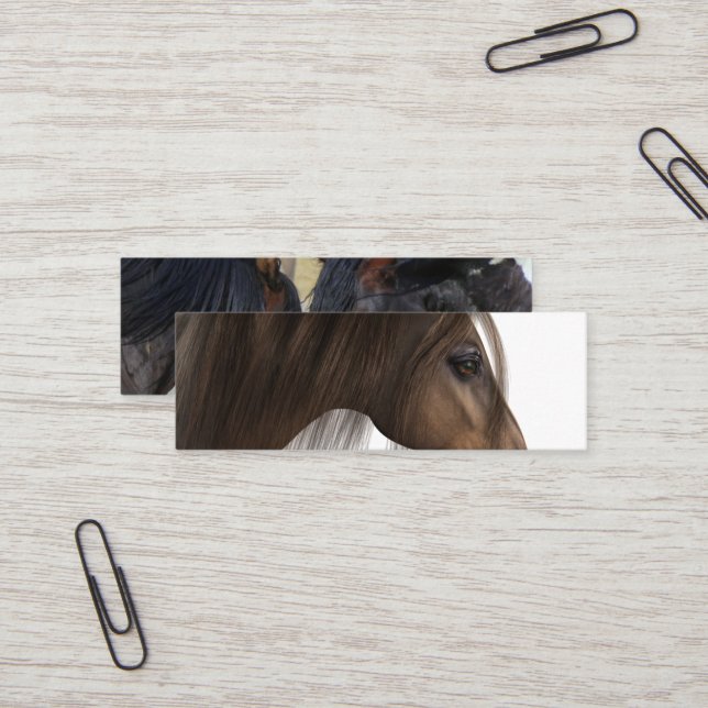 Mini Carte de visite (Devant/Arrière en situation)