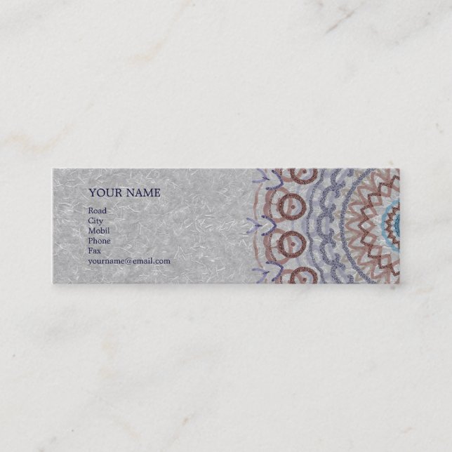 Mini Carte de visite (Devant)