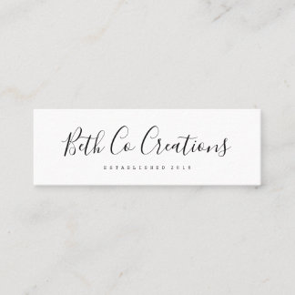 Mini carte de visite