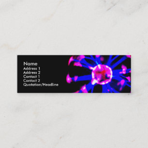 Mini Carte de visite 2 de boule de plasma