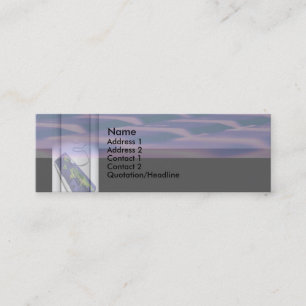Mini Carte de visite clavier