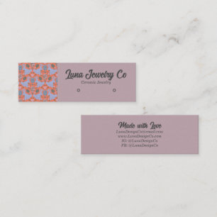 Mini Carte de visite de bijoux de Pâques