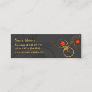 Mini Carte de visite de boutique de mode