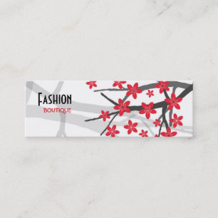 Mini Carte de visite de boutique de mode
