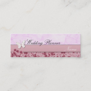 Mini Carte de visite de planificateur de mariage