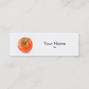 Mini Carte de visite de tomate