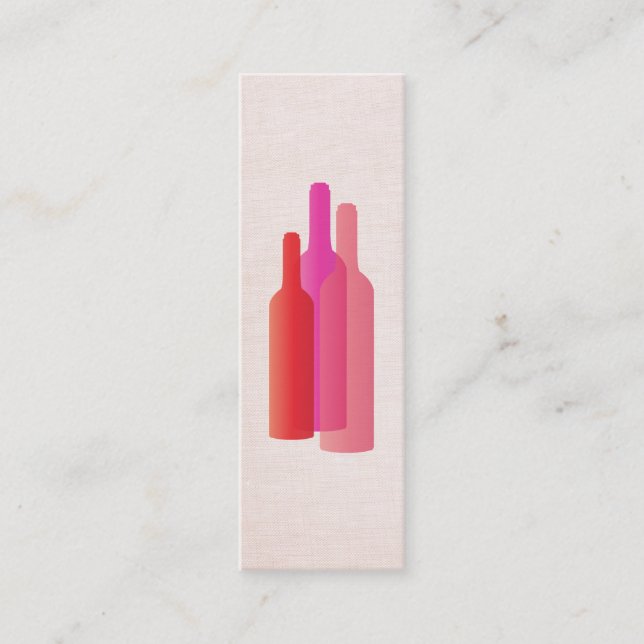 Mini Carte de visite de Wine Lover (Devant)