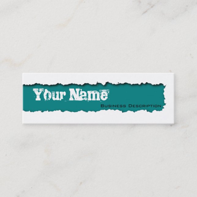 Mini Carte de visite extrait (Devant)