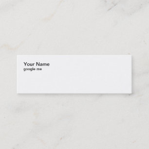 Mini Carte de visite futé