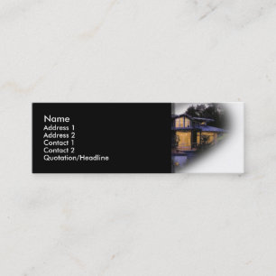 Mini Carte de visite immobilier