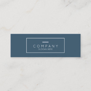 Mini carte de visite impeccable contemporain chic