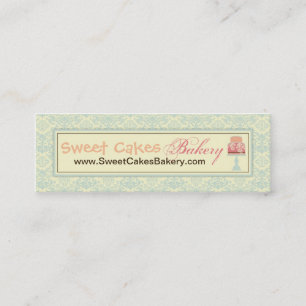 Mini Carte de visite maigre de sweet sixteen