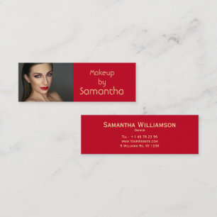 Mini Carte de visite miniature pour Artiste Maquilleuse