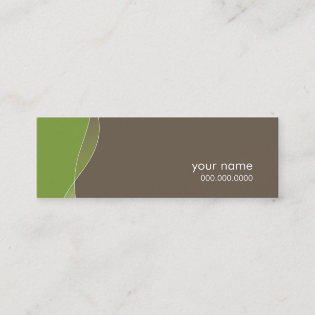 MINI CARTE DE VISITE :: nage 1 (Devant)