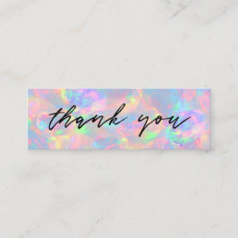 mini carte de visite pastel opal arrière - plan