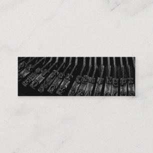 Mini Carte de visite pour des auteurs