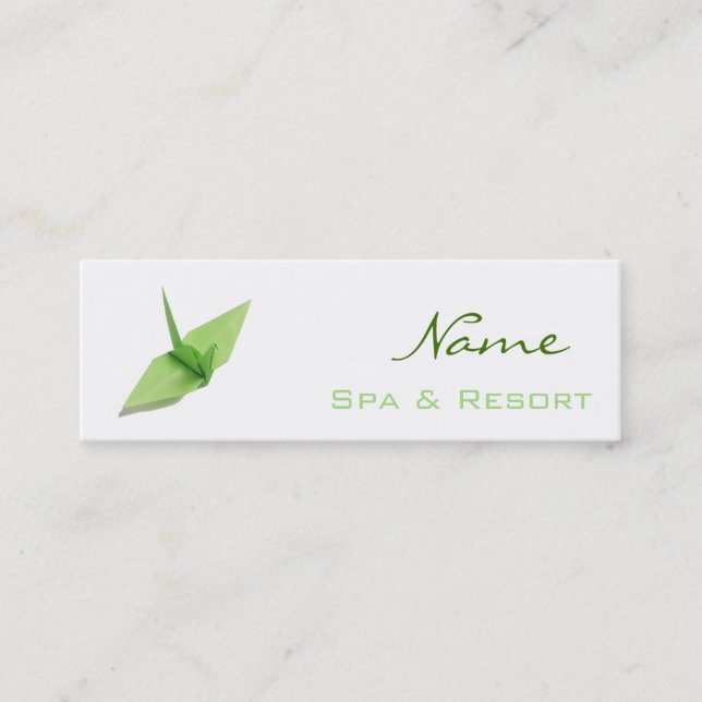 Mini Carte de visite spa (Devant)