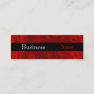 Mini Carte de visite Zizzago Rich Red Silk