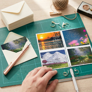 Mini cartes photo d'Écriture ensemble
