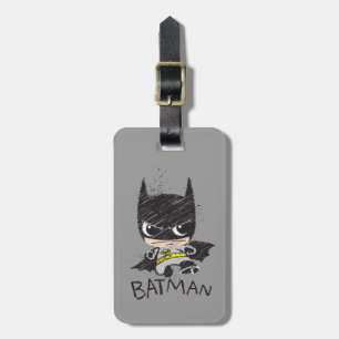 Mini Classic Batman Sketch Gepäckanhänger