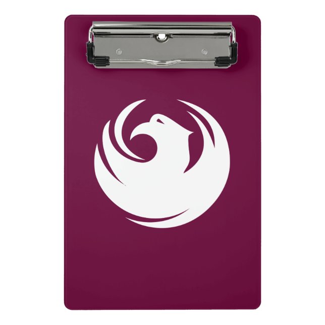 Mini-Clip-Board mit der Flagge von Phoenix, Arizon Mini Klemmbrett (Vorderseite)