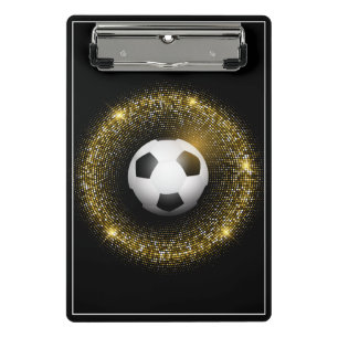 Mini Clipboard-Fußball-Ball Mini Klemmbrett