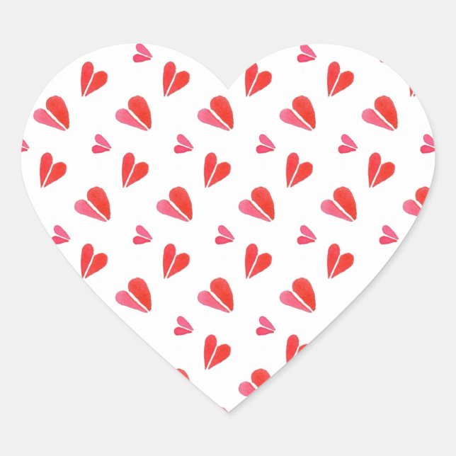 MINI COEURS Stickers Coeur (Devant)