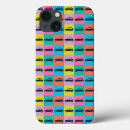 Mini Cooper für Funky Fun Checkerboard Case-Mate iPhone Hülle