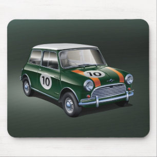 Mini Cooper S1 grün Mousepad
