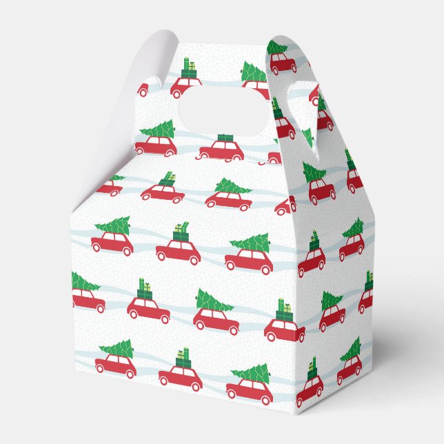 Mini Cooper Weihnachtsverkehr Geschenkschachtel (Vorderseite)