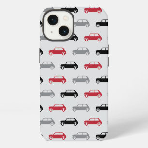 Mini Coopers auf Achse - Rot & Schwarz iPhone Hülle