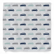 Mini Coopers on Go - Blue & Gray