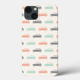 Mini Coopers on Go - Peach & Aquamarin Case-Mate iPhone Hülle