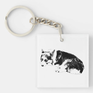 Mini Corgi, Carreau Graphique