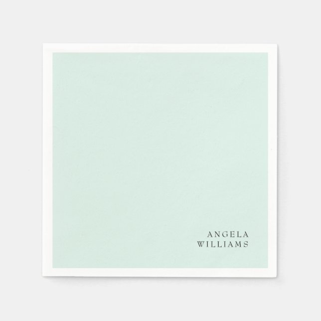 Mini Custom Cocktail Serviette (Vorderseite)