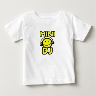 Mini DJ deejay Smiley Baby Children T - Shirt