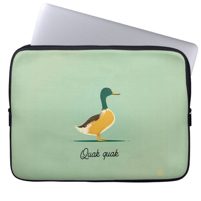 Mini Duck Laptop Case (Vorderseite)