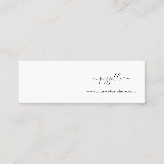 Mini-Earring-Display-Karte Mini Visitenkarte (Vorderseite)