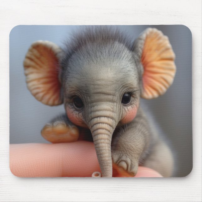 Mini-Elefant Mousepad (Vorne)
