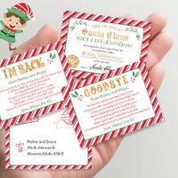 Mini Elf Printable Letters Magical Mini Santa Elf