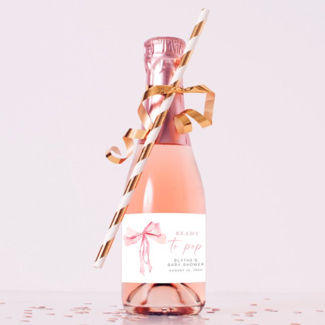 Mini Étiquettes de vin rose bouw prêt à la tache (Créateur téléchargé)