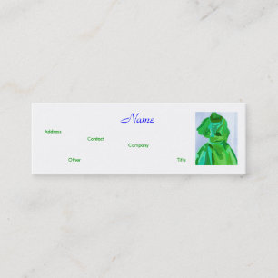 Mini Fashion Designer Carte de visite Summer IV