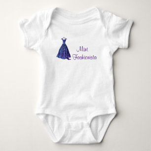 Mini Fashionista Bodysuit Baby Strampler