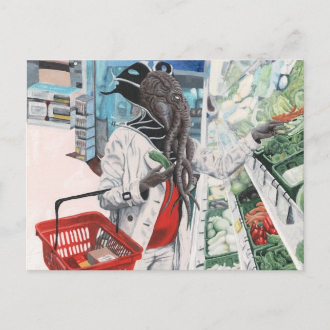 Mini-Flayer Flayer Focera Fantasy Fantastische Ber Postkarte (Vorderseite)