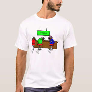 Mini frères au T-shirt de barre de soude