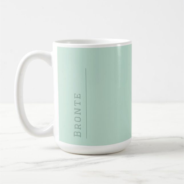Mini Fresh Color Flow Monogramm Kaffeetasse (Links)