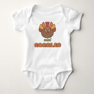 Mini Gobbler bébé body de dinde de Thanksgiving