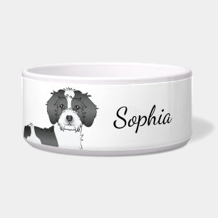 Mini Goldendoodle Dog & Name Napf