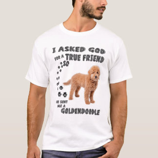 Mini Goldendoodle Quote Mama, Doodle Vater Art Nie T-Shirt