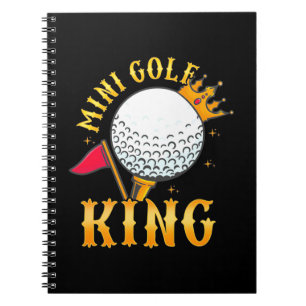 Mini Golf King Notizblock
